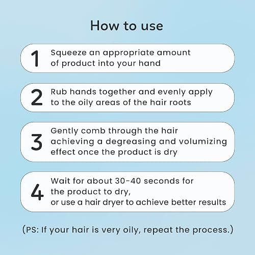 AMAXY Wet Dry Shampoo Gel | Instant Freshness & Volume, Oil Absorption, Non-Aerosol, Powder-Free, Scalp-Friendly, Cleansing & Comfort with Natural Ingredients thumbnail 8