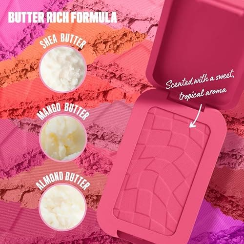 NYX PROFESSIONAL MAKEUP Buttermelt Powder Blush, Fade and Transfer-Resistant Blush, Up to 12HR Make Up Wear, Vegan Formula - Getting Butta thumbnail 2