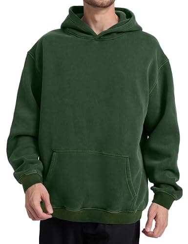 Dnzzs Acid Wash Hoodie Super Soft Sweatshirt for Mens Pullover Oversized Men's Fashion Hoodies & Sweatshirts Vintage Tops thumbnail 2