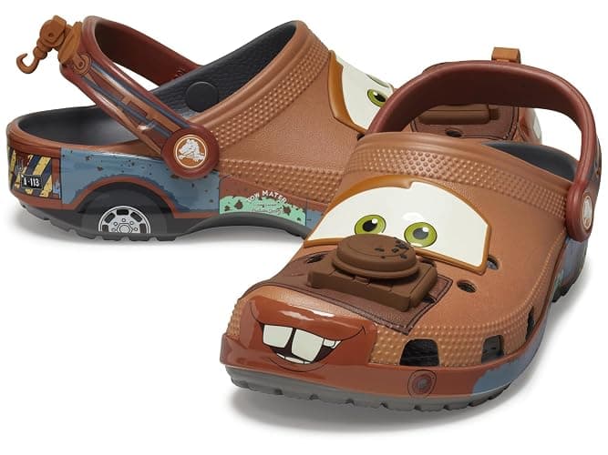 Crocs Unisex Adult Cars Mater Classic Clogs - Image 1