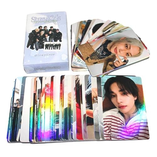 Stray Kids Laser Photocard 55pcs Stray Kids Album Photocard Kpop Stray Kids LOMO Cards Kpop Straykids Album Card Stray Kids Photo Cards 5-Star Postcard Gift for Fans Daugher thumbnail 3