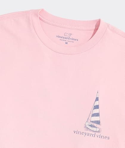 vineyard vines Men's Sunset Sails Short-Sleeve Tee - X-Large - Flamingo thumbnail 4