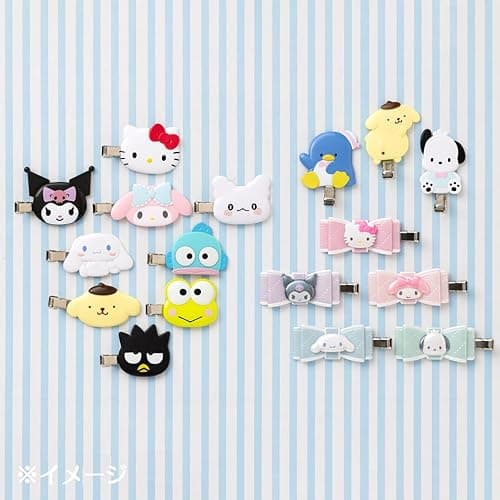 Sanrio 660868 Charmy Kitty Bangs Clip, ABS Resin, Right and Left Facing Set, Makeup, Facial Cleansing, Desk Work, Ages 3 and Up thumbnail 5