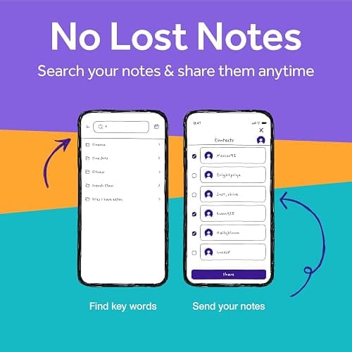 Oxford Spiral Notebook with Free Study App, 3 Subject, Wide Ruled, Ultra Smooth Paper, No Ink Bleed-Through, Strong Poly Blue Cover, 3 Durable 2 Sided Pockets, 150 Easy Perforated 8.5" x 11" Sheets thumbnail 7