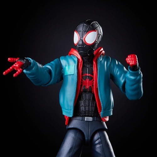 Hasbro Marvel Legends Series Spider-Man: Into The Spider-Verse Miles Morales 6-inch Collectible Action Figure Toy thumbnail 14