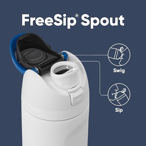 Owala Star Wars FreeSip Insulated Stainless Steel Water Bottle with Straw for Sports and Travel, BPA-Free, 24-Ounce, Stormtrooper thumbnail 3