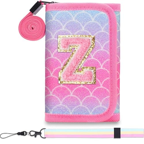 Luchike kids wallet Girls wallet with Coin Pocket - Toddler Wallet for Girls with Magic Sticker Teen Girl for Gifts Z - Image 1