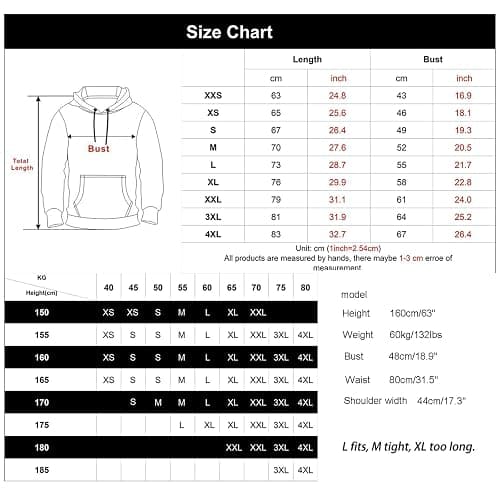 MUOUEAOU Hoodie Printed Women Hooded Sweatshirt for Unisex Autumn Winter Drawstring Fleece Lined Sweatshirt Kangaroo Pocket Large Size Thin Streetwear thumbnail 2
