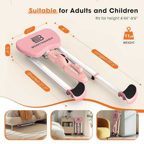 BODYWAKER Leg Stretcher Machine - Professional Split Trainer for Dance, Ballet, Gymnastics,Yoga - Flexibility Training Equipment for Splits, Kicks & Stretching thumbnail 6