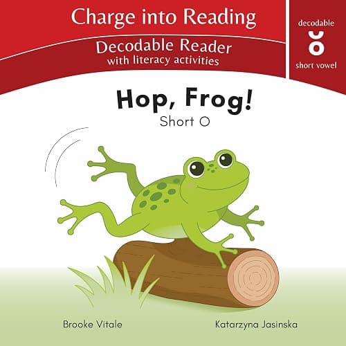 Charge into Reading Decodable Books (Stage 1): 5 Short Vowel Decodable Readers to Help Kindergarten and First Grade Beginning Readers Learn to Read (One Short Vowel Sound Per Book) thumbnail 22