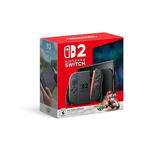 Nintendo Switch 2 + Mario Kart World Bundle - Image 1