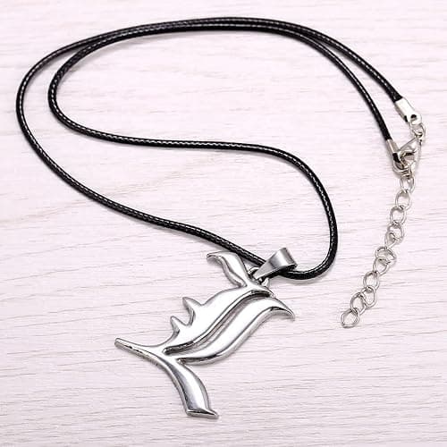 ODINGONS 4 PCS Set Notebook Anime Cosplay Japan Anime Theme Writing Journal, Feather Pen, L Necklace & Book Chain Anime Accessories thumbnail 6