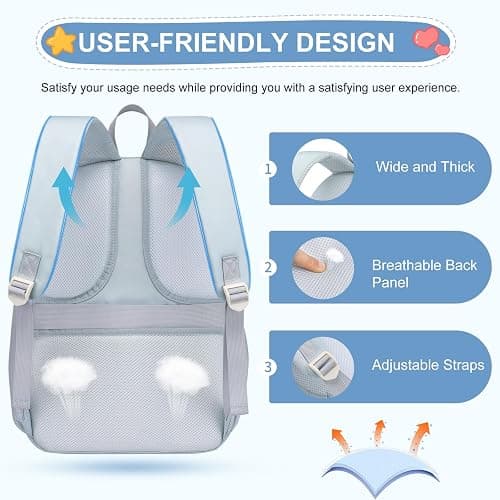 Bagsupra School Backpack for Teen Girls,Bookbag Cute Schoolbag Women for Middle High School College Student thumbnail 5