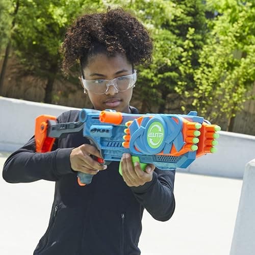 Nerf Elite 2.0 Flipshots Flip-16 Blaster with 16 Dart Barrels That Flip to Double Your Firepower, 16-Dart Capacity, 16 Elite Darts thumbnail 8