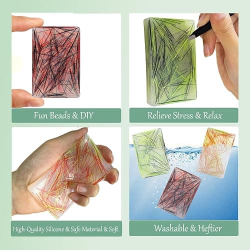 3 Pack Skin Picking Fidget Toys, Pick Pad, Hair Pulling Fidget Toys for Adult Anxiety Relief, Trichotillomania & Dermatillomania thumbnail 3