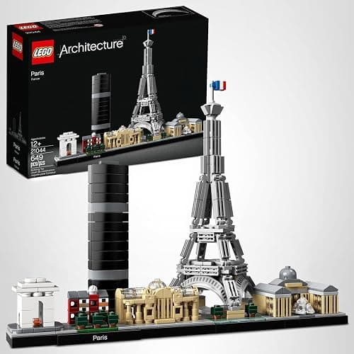 LEGO Architecture Paris Model Building Set - Detailed Display Building Block Set for Kids, Boys and Girls, Ages 12+ - Unique Gift for Travel & Architecture Enthusiasts - 21044 thumbnail 7