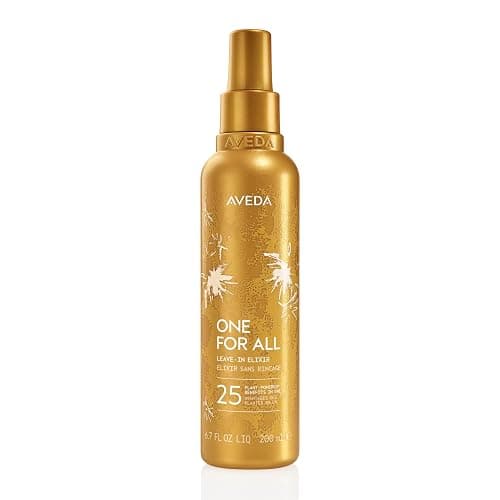Aveda One For All Leave-In Elixir | 25 Benefits Including Hair Hydration, Heat Protection, Frizz Control | For All Hair Types And Textures | With Moringa Seed And Jojoba Oils - Image 1