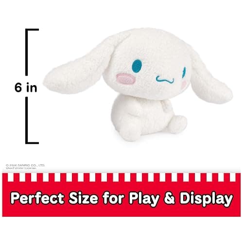 GUND Sanrio Cinnamoroll 6-Inch Plush Toy for Ages 1+ | Promotes Exciting Character Roleplay, Early Sensory Discovery, and Creative Pop Culture Storytelling thumbnail 2
