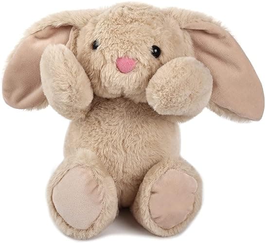 TCBunny Baby Bunny Bedtime Stuffed Animal Plush Easter Stuffers Toy Gifts 11" for Girls, Boys, Kids, (Beige) thumbnail 4