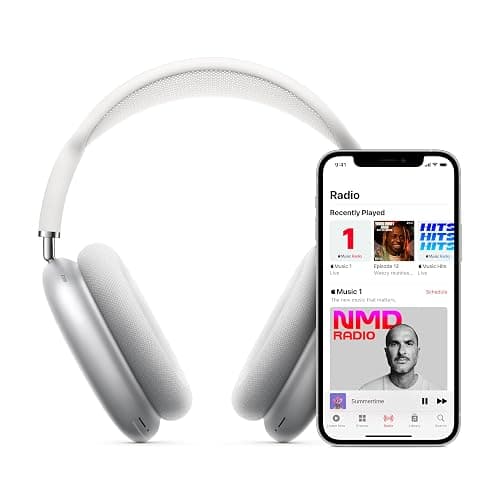 Apple AirPods Max Wireless Over-Ear Headphones, Pro-Level Active Noise Cancellation, Transparency Mode, Personalized Spatial Audio, USB-C Charging, Bluetooth Headphones for iPhone - Starlight - USB-C - Starlight - Without AppleCare+ thumbnail 5
