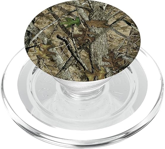 Hunter Camo Popsocket Camouflage Hunting PopSockets Camo PopSockets PopGrip for MagSafe - Image 1