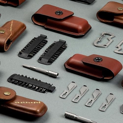 LEATHERMAN, Premium Nylon Snap Sheath with Pockets, Fits 4" to 4.5” Multi-Tools, Black, Medium thumbnail 9