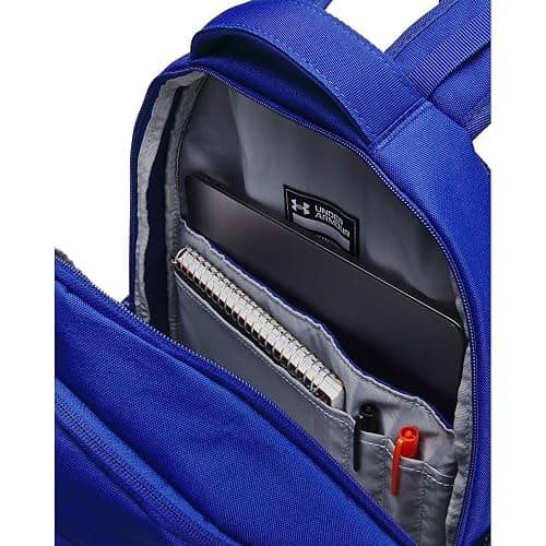 Under Armour Unisex Hustle 6.0 Backpack, 401 BLUE, OSFM thumbnail 5