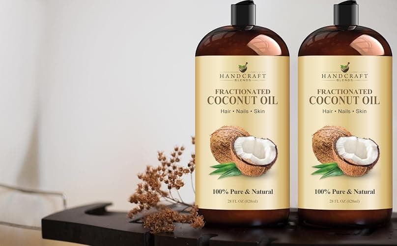Handcraft Blends Fractionated Coconut Oil - 28 Fl Oz - 100% Pure and Natural - Premium Grade Carrier Oil for Skin and Hair - Hair and Body - Massage thumbnail 6