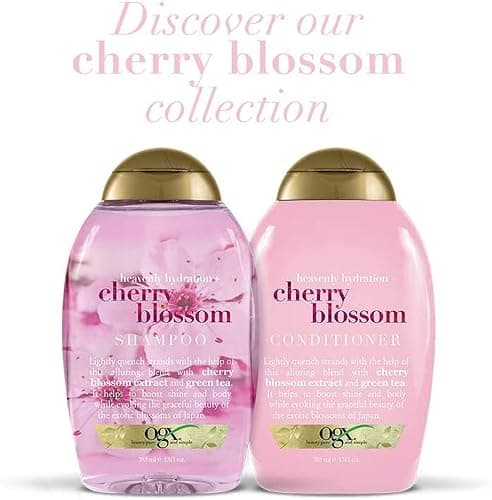 Organix Heavenly Hydration Plus Shampoo, Cherry Blossom, 13 Fluid Ounce thumbnail 6
