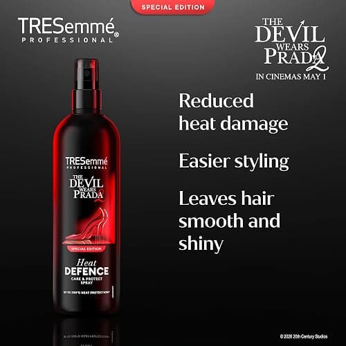 TRESemme Devil Wears Prada 2 Special-Edition Heat Protect Heat Defence Spray Hair Spray up to 230°C* for all hair types 270 ml thumbnail 5