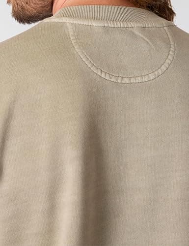 Carhartt mens Relaxed Fit Midweight Garment Dye French Terry Crewneck Pocket Sweatshirt thumbnail 5