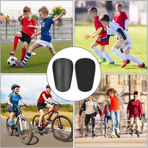 Parastinchi da calcio, mini parastinchi, ragazzi e adulti, accessori di protezione per le gambe, piccoli parastinchi per bambini, ragazzi e ragazze thumbnail 7