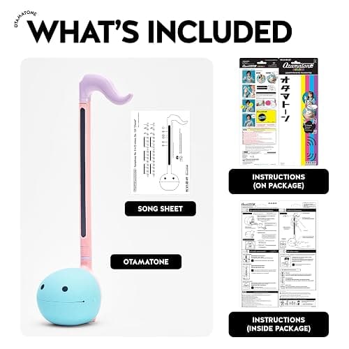 Otamatone Japanese Electronic Musical Instrument Portable Music Synthesizer from Japan by Maywa Denki Studio Award Winning Educational Fun Gift for Children, Teens & Adults - Unicorn thumbnail 6