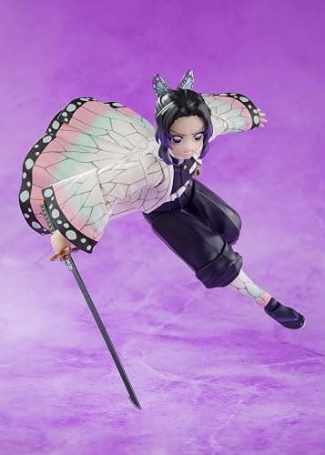 TAMASHII NATIONS - Demon Slayer: Kimetsu no Yaiba - Shinobu Kocho S.H.Figuarts Action Figure | Demon Slayer Kimetsu No Yaiba 6 Inch Action Figure S.H. Figuarts - Shinobu Kocho thumbnail 3