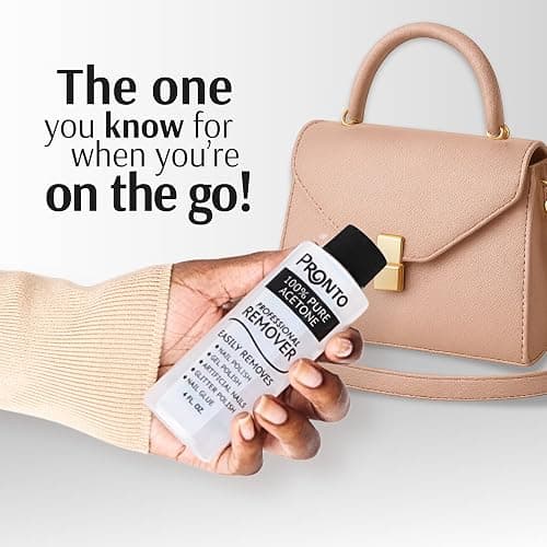 Pronto 100% Acetone Gel Nail Polish Remover - Gel Polish Remover for Nails | Acetone Nail Polish Remover For Nails for Removal of Glue, Gel, Acrylic & Dip | Gel Polish Remover, 8 Fl oz thumbnail 7
