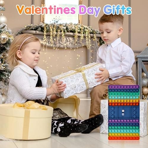 Pop Games Easter Sensory Fidget Toy, Pop Board Math Games for Kids Family Games Multiplication Game, Stress Relief Toys for Girls Boys with Autism ADHD Birthday Easter Gifts for Kids thumbnail 7