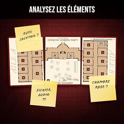 Dossiers Criminels Pocket - Qui a tué Jasper Van Der Meer ? Meurtre sous fond de scandale politique - Jeu d'enquête en cartes - Jeu de voyage et de poche - Famille et amis - 1-6 Joueurs - 45 min thumbnail 3
