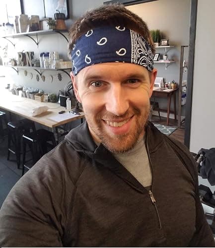 Kenz Laurenz Headbands Tie on Headband for Women Men Running Athletic Hair Head Band Elastic Sports Sweat Basketball Sweatband Stetchy Yoga Workout Sweatbands Adjustable Non-Slip Moisture Wicking thumbnail 7