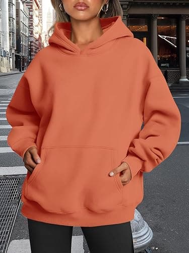 Trendy Queen Womens Oversized Hoodies Fleece Sweatshirts Fall Fashion Pullover Sweaters Winter Clothes thumbnail 6