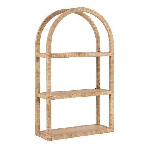 Arched Wooden Shelf - Image 1