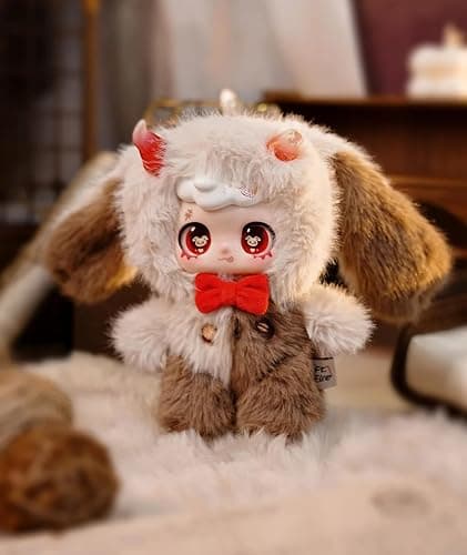CALEMBOU Vinyl Plush Blind Box, Spell Lost Series Soft Stuffed Keychain, Cute Collectible Plush Pendant for Backpack Bag Decoration, Birthday Christmas Gift, Random 1 Box thumbnail 4