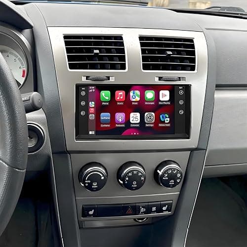 PHEZEN 7 inch Touchscreen Car Stereo for Dodge Avenger 2008-2014, Android 13 Car Radio with Carplay & Android Auto GPS Navigation BT Mirror Link WiFi Backup Camera 4+64G - Image 1