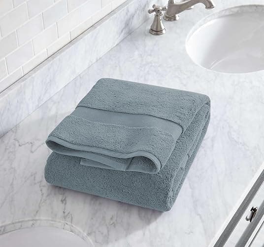 Delara 100% Organic Cotton Towels 650 GSM Plush Feather Touch Quick Dry Bath Towel, Pack of 4 GOTS Certified, Oeko-Tex Green Certified, Organic Cotton Bath Towel, 30"X58" thumbnail 5