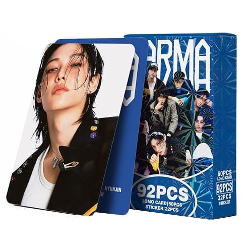 Stray Kids Photocards Album 92 PCS Stray Kids Album Karma Photo Cards Karma lomo Card Gift Lomo Cards Merch for Boys and Girls - Image 1