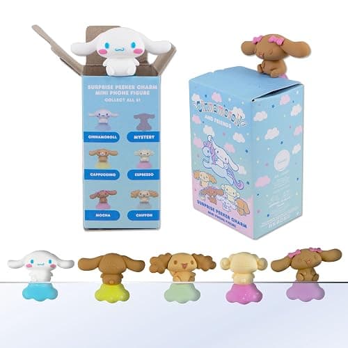 Sonix x Sanrio Hello Kitty Peekers - Cinnamoroll & Friends Blind Box - Adhesive Decorative Mini Figures - Includes Mocha, Espresso, Cappuccino, Chiffon, or Mystery Character - Image 1