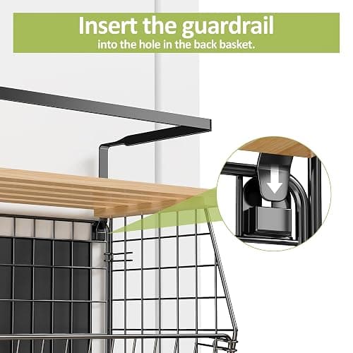 GGIU Magnetic Shelf for Fridge: Fruit Potato and Onion Storage Bin - Magnetic Spice Rack for Refrigerator & Kitchen Counter - Pantry Organizers and Storage thumbnail 8