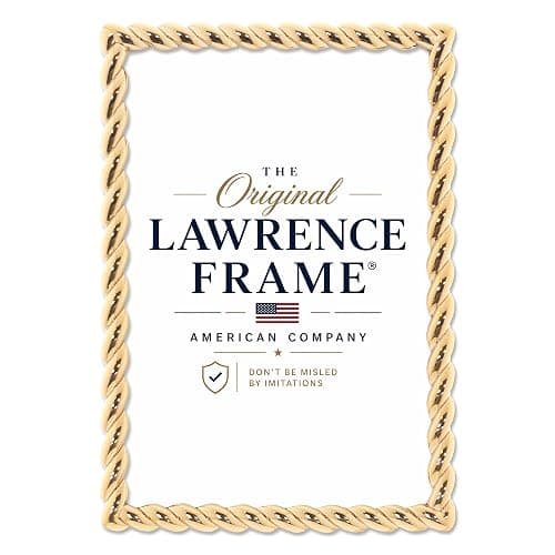 Lawrence Frames 4x6 Golden Rope Picture Frame (712046) thumbnail 4
