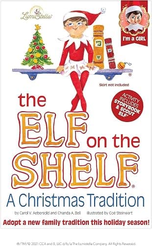 Elf on The Shelf: A Christmas Tradition (Blue-Eyed Girl Scout Elf) thumbnail 2