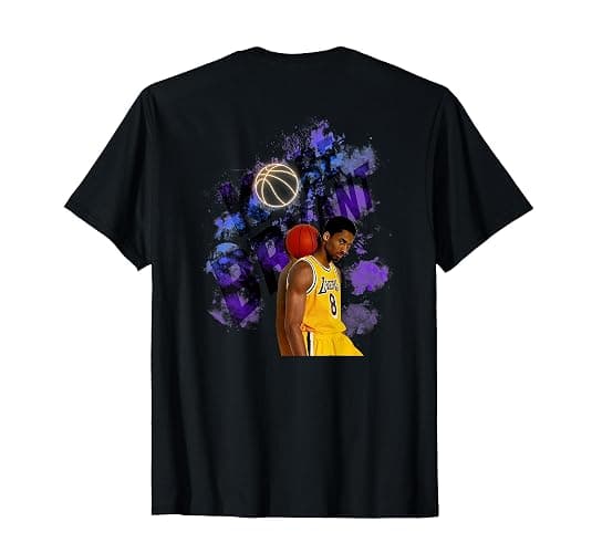 Kobe Bryant_003_Back Printed T-Shirt - Image 1