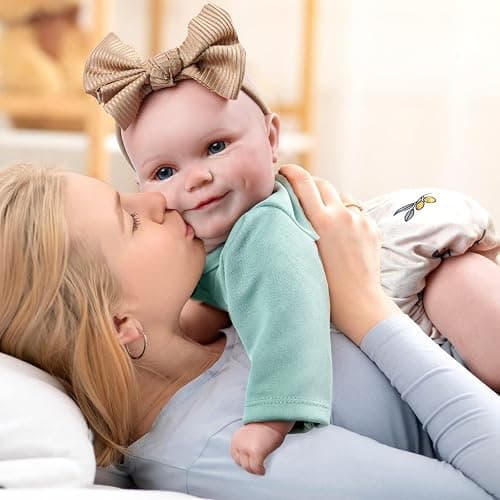 BABESIDE Reborn Baby Dolls, 20Inch Cute Soft Vinyl Realistic-Newborn Baby Doll Poseable Real Life Lifelike Baby Dolls w/Doll Accessories for 3+ Year Old Girls thumbnail 8